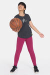 Rosaline Girls Bounds Easy Movement Top - Black Beauty — thumbnail 4